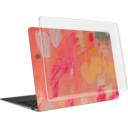 Colored Finger Paint MacBook Air 15in (2023-2025) Case plus Skin